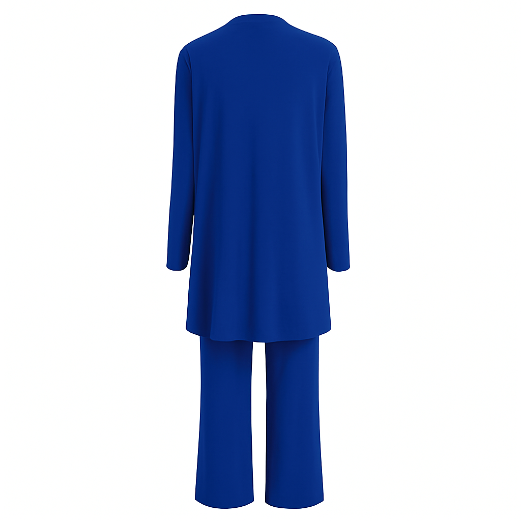 Monique | 3-Piece Comfort Set with Vest, Top, and Wide Pants