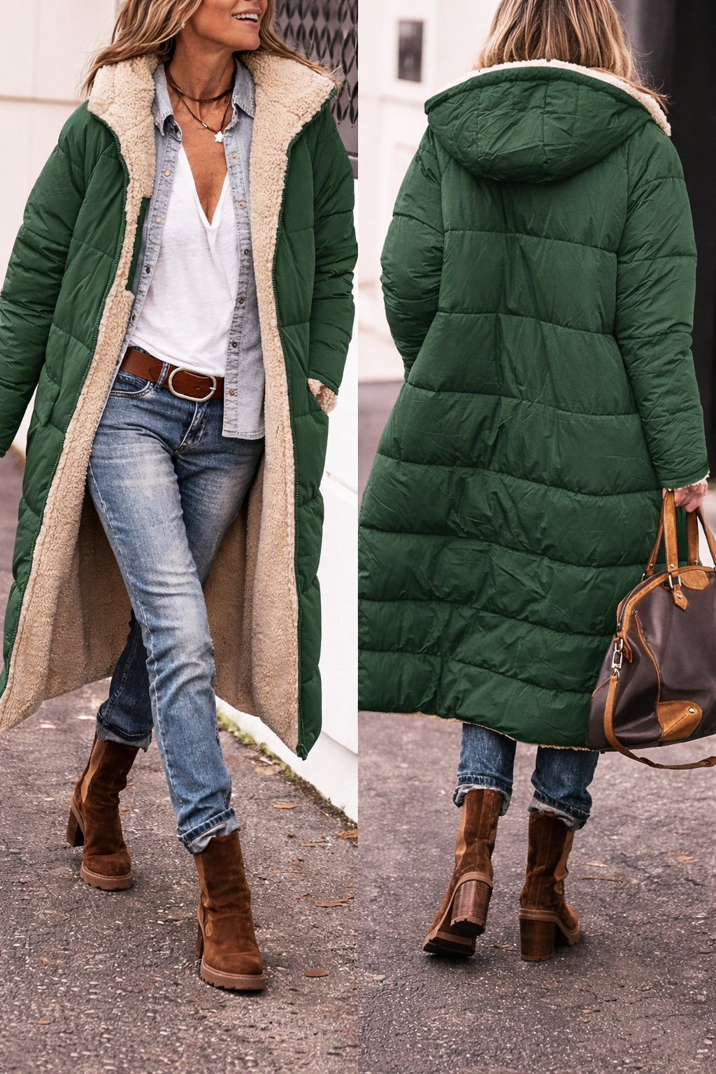 Windproof and Waterproof Winter Jacket for Women – Warm and Stylish