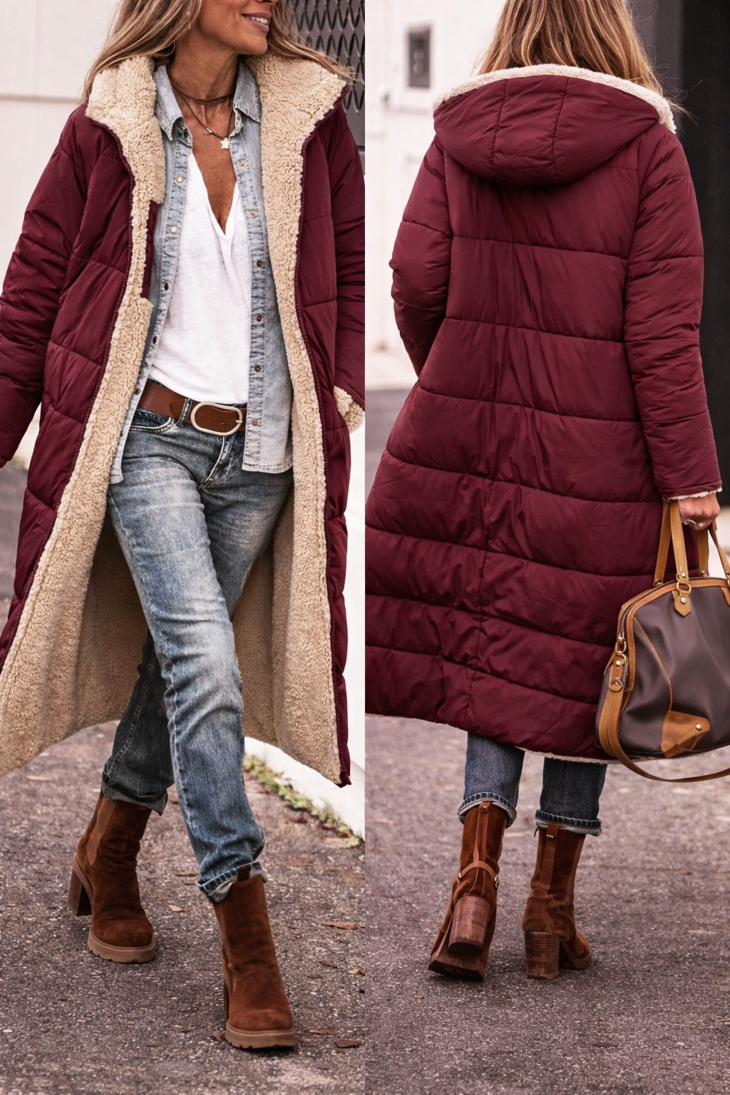 Windproof and Waterproof Winter Jacket for Women – Warm and Stylish