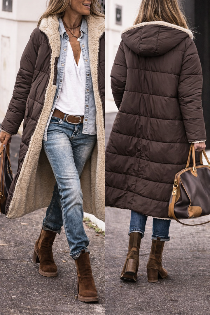 Windproof and Waterproof Winter Jacket for Women – Warm and Stylish