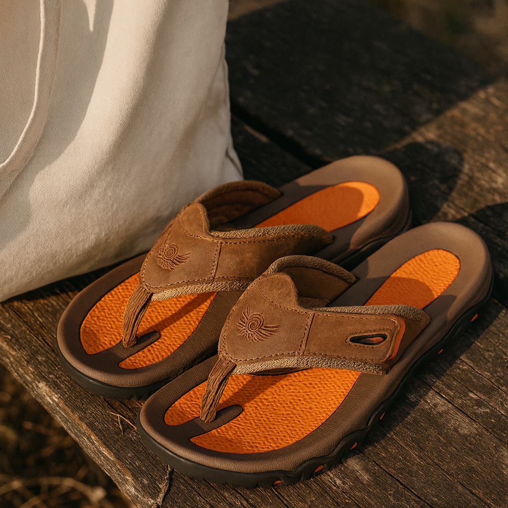 Langford - Leren Sandalen