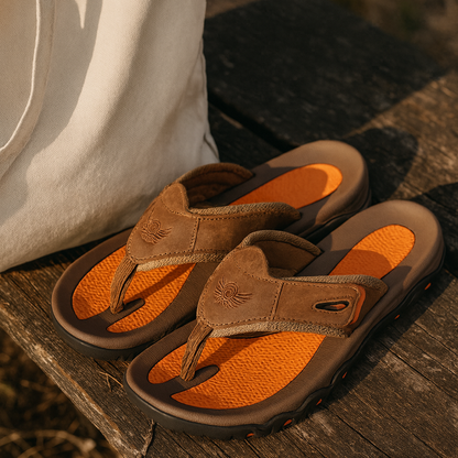 Langford - Leren Sandalen
