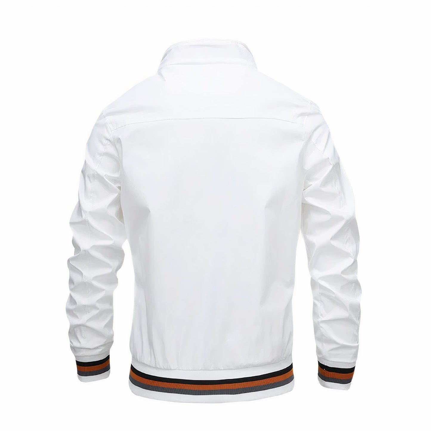 Damon - Voorjaars Bomberjack voor Heren-Heren Kleding > Jassen > Bomberjacks-Myna Mode-Zwart-M-Myna Mode