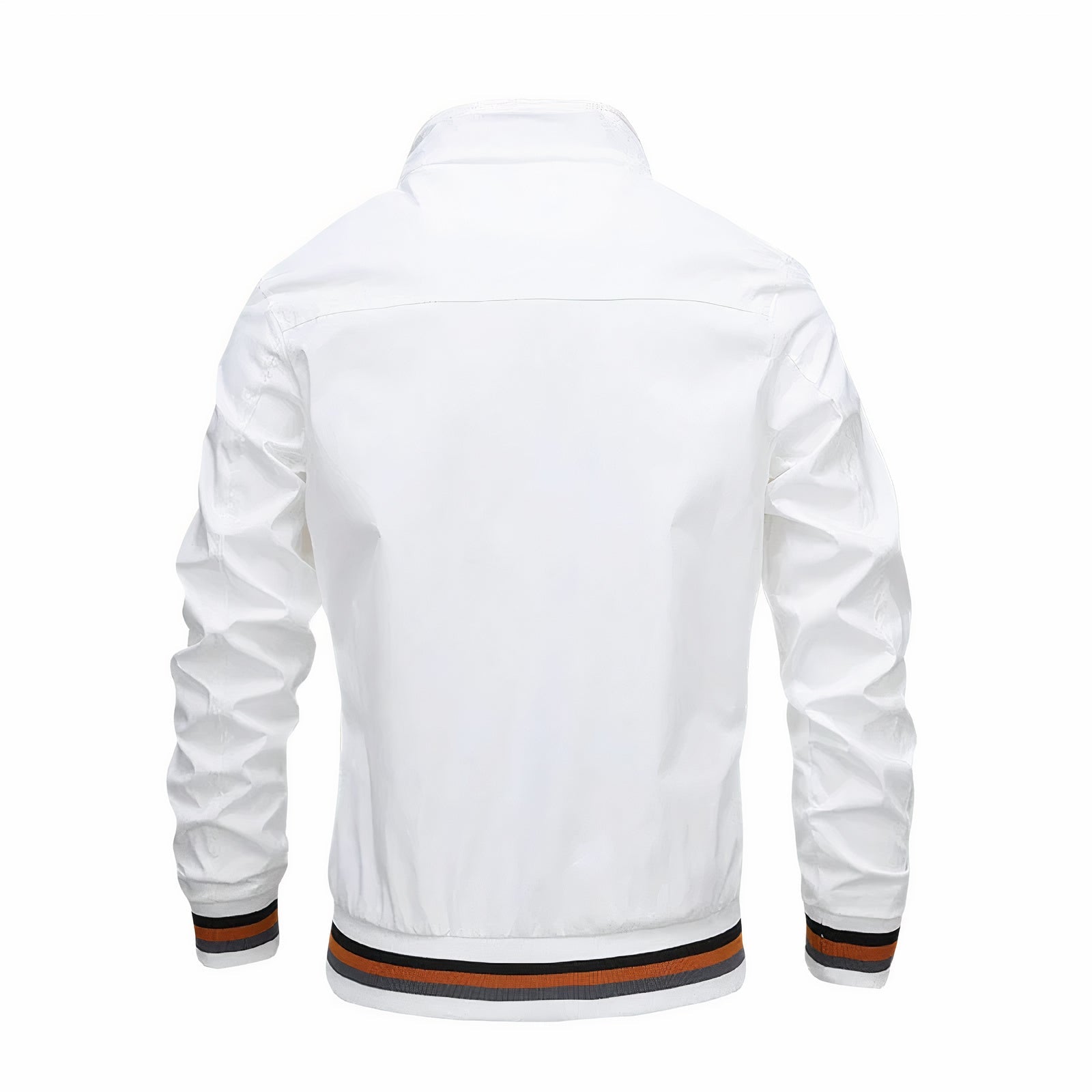 Damon - Voorjaars Bomberjack voor Heren-Heren Kleding > Jassen > Bomberjacks-Myna Mode-Zwart-M-Myna Mode