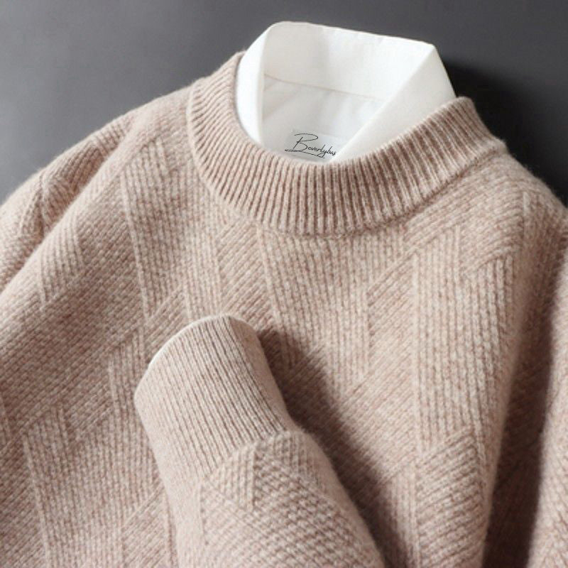 Elegante Heren Cashmere Trui in Meerdere Kleuren