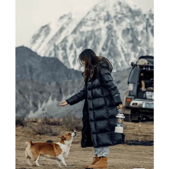 Warm and Waterproof Down Jacket for Women – Stylish Winter Coat