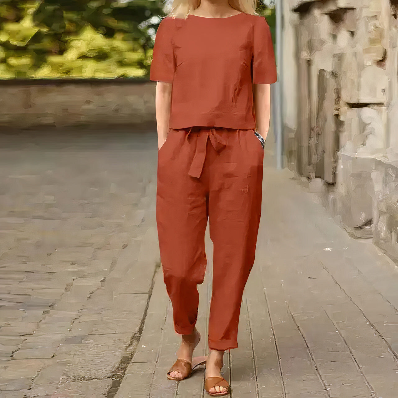 Luzia – Women's Summer Set with Comfortable Fit