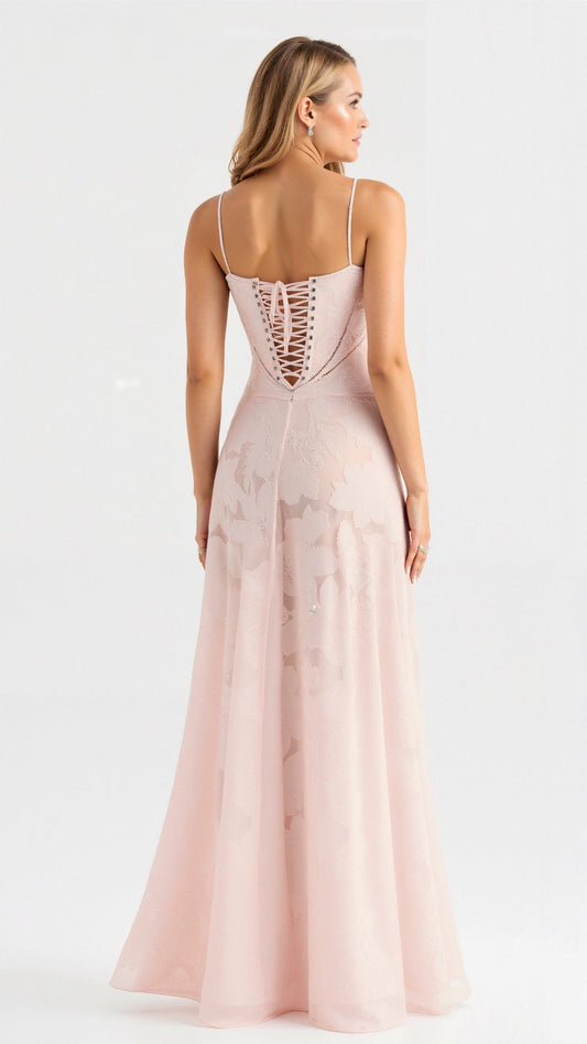 Seraphina | Elegante Kant Maxi Jurk voor Bruiloften en Gala’s