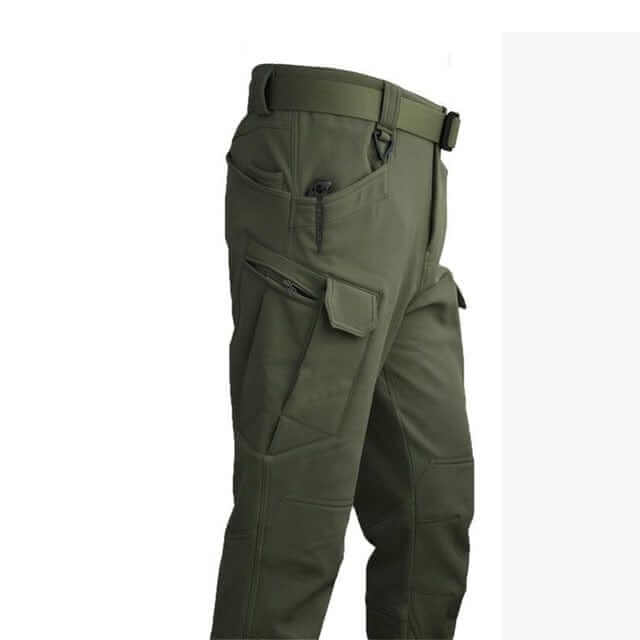 Men's Outdoor Set – Softshell Jacket & Cargo Pants for Autumn and Winter