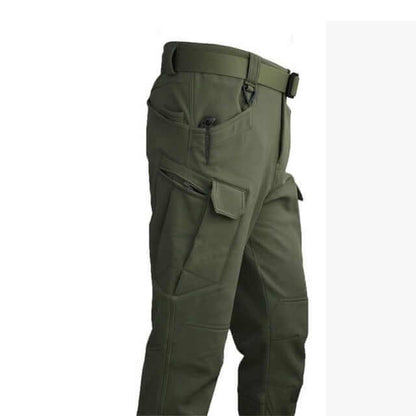 Men's Outdoor Set – Softshell Jacket & Cargo Pants for Autumn and Winter