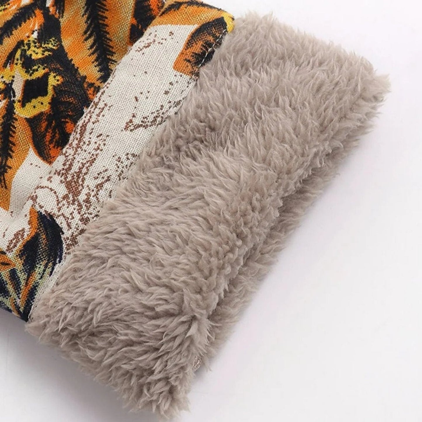 Warm Women's Jacket with Floral Print – Casual & Comfortable for Autumn/Winter