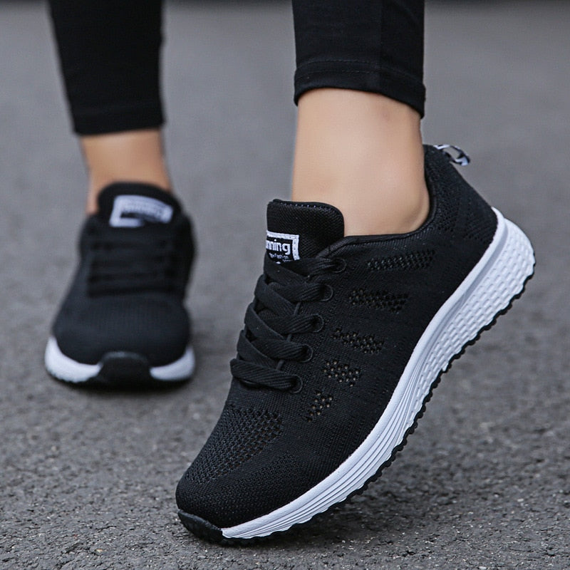 Ergonomic Women's Sneakers with Breathable Comfort