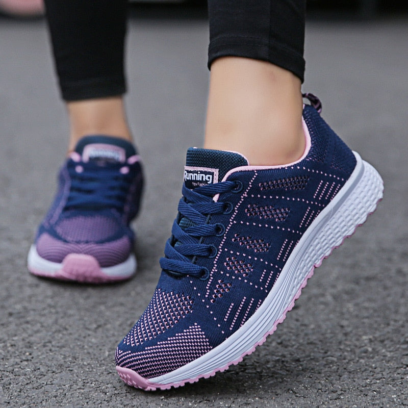 Ergonomic Women's Sneakers with Breathable Comfort
