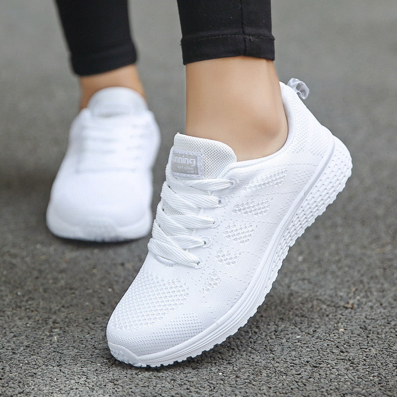 Ergonomic Women's Sneakers with Breathable Comfort