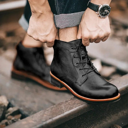 Modern Winter Boots for Men – Retro Design & Comfort