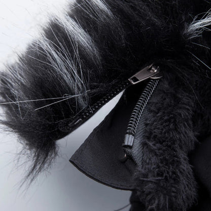 Heren Parka met Capuchon en Bontafwerking - Warm en Functioneel