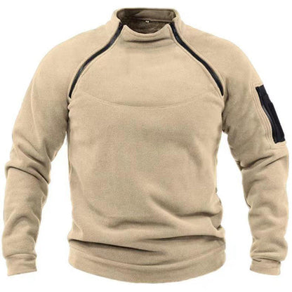 Fleece Pullover met Warme Voering – Arctic Explorer Stijl