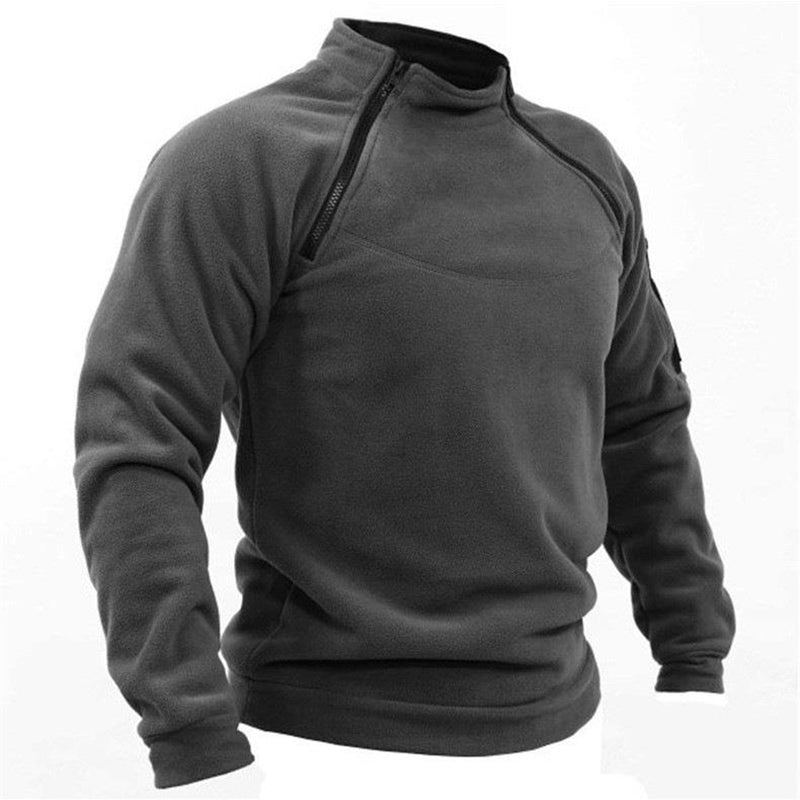 Fleece Pullover met Warme Voering – Arctic Explorer Stijl