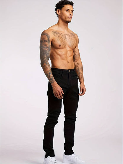 Heren Streetstyle Spijkerbroek – Slank Fit Jeans voor Casual Urban Look