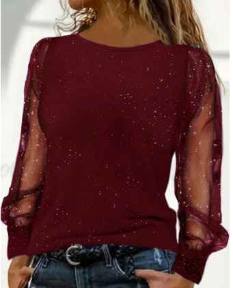 Arian - Elegante Kanten Blouse