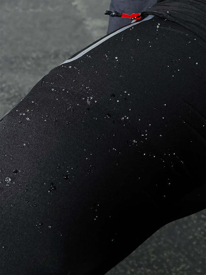 All-Weather Cargo Joggingbroek met Hoge Ribboorden – Waterafstotend