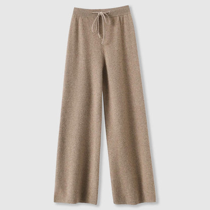 Ieva Broek – Dames Kasjmier Wijde Pantalon