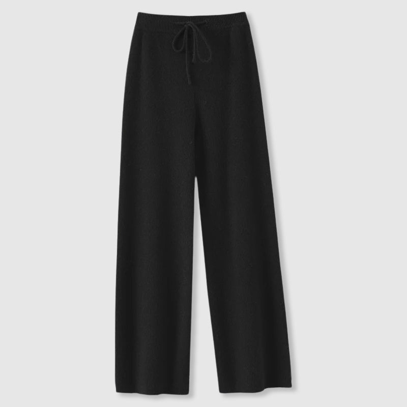 Ieva Broek – Dames Kasjmier Wijde Pantalon