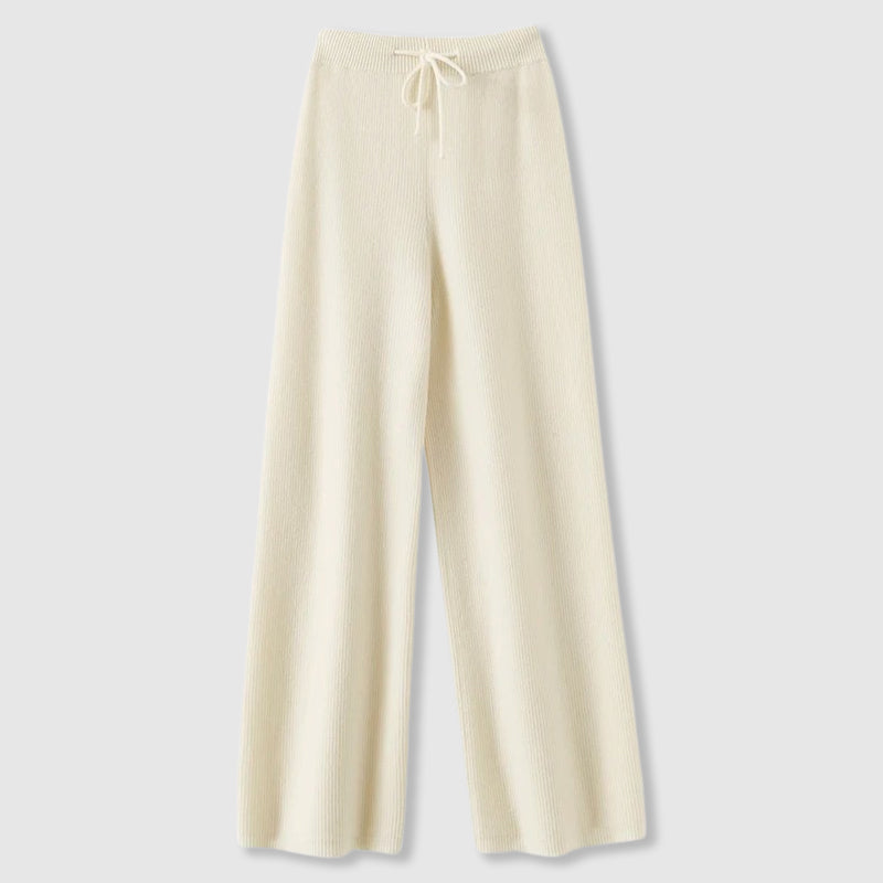 Ieva Broek – Dames Kasjmier Wijde Pantalon