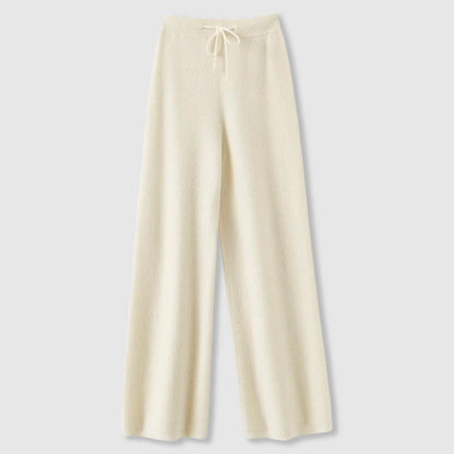 Ieva Broek – Dames Kasjmier Wijde Pantalon