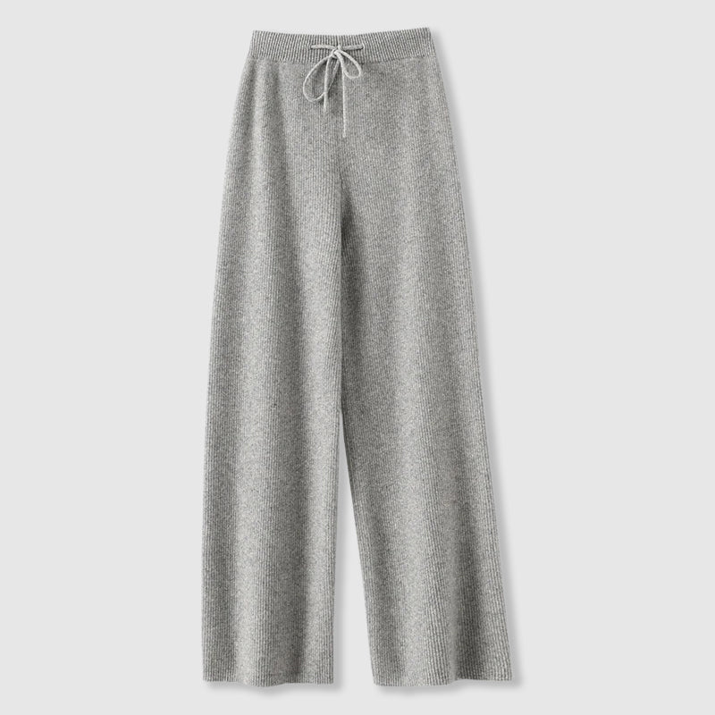 Ieva Broek – Dames Kasjmier Wijde Pantalon