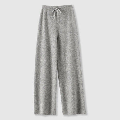 Ieva Broek – Dames Kasjmier Wijde Pantalon