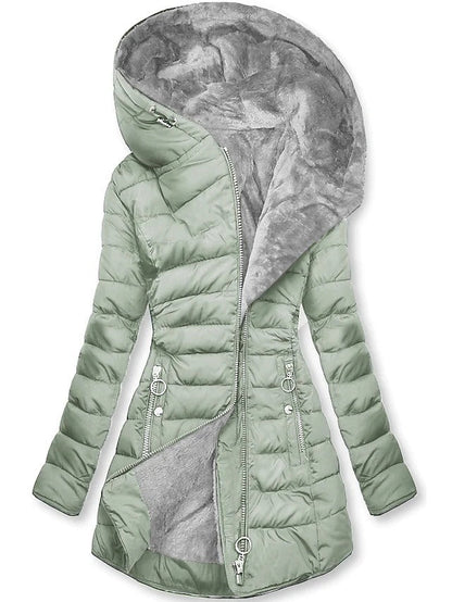 Gianna Gewatteerd Fleecejack voor Dames – Casual & Warm voor de Winter