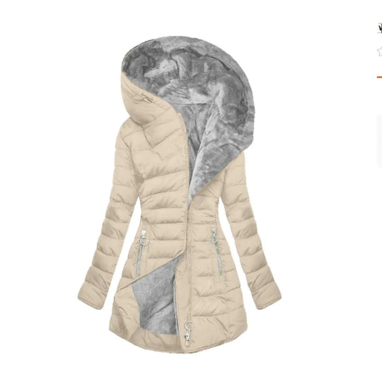 Gianna Quilted Fleece Jacket for Women – Casual & Warm for the Winter