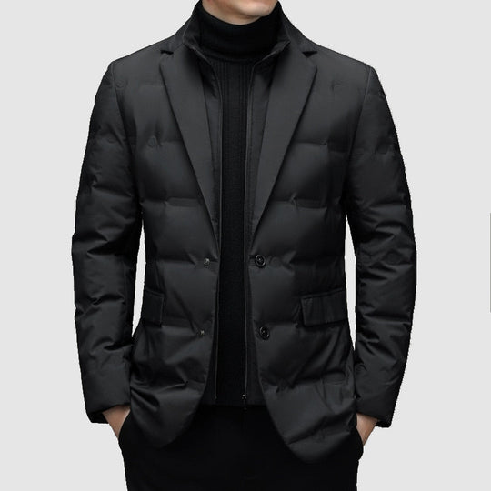 Premium Heren Parkajas – Elegant & Warm met Perfecte Pasvorm