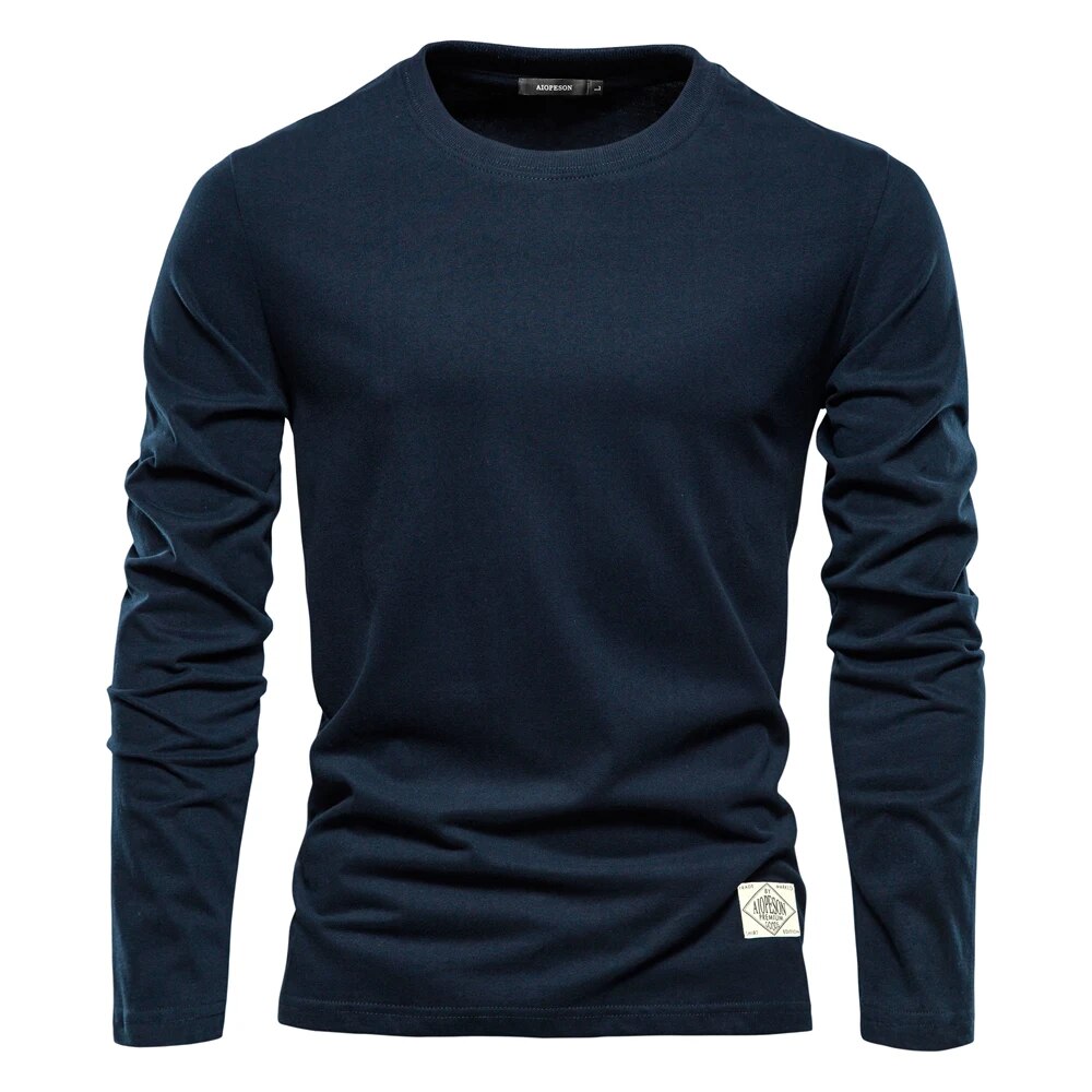 Levi Klassiek T-shirt met Lange Mouwen – 100% Katoen Comfort Fit