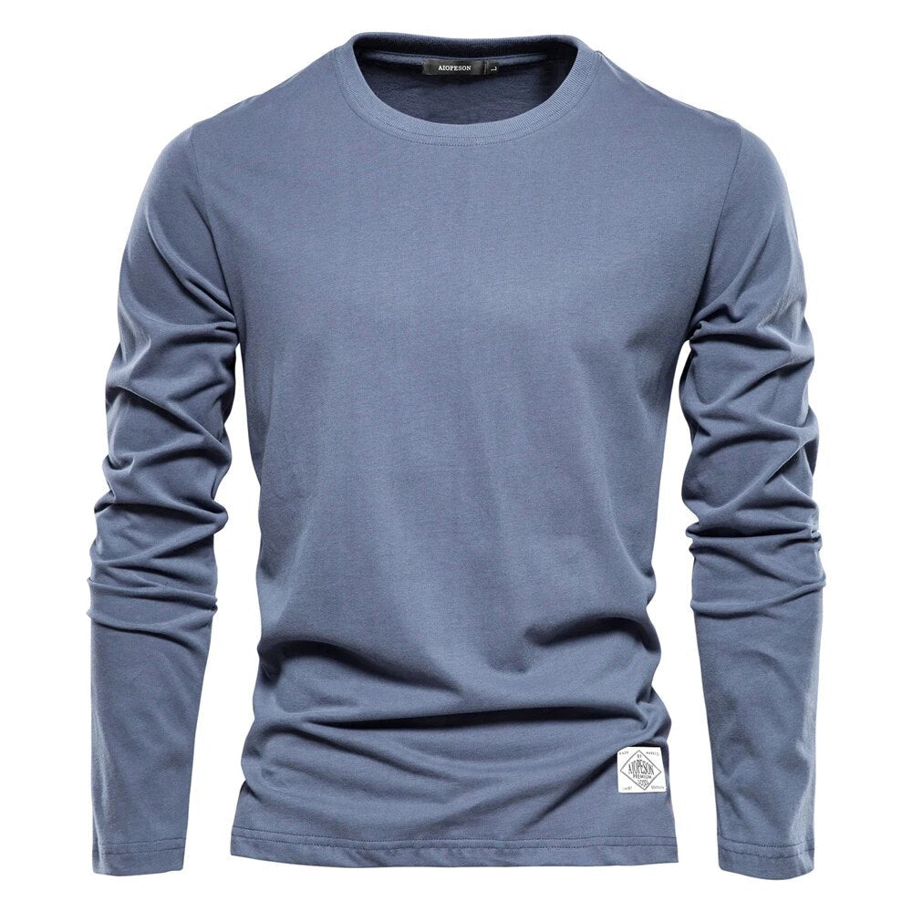 Levi Klassiek T-shirt met Lange Mouwen – 100% Katoen Comfort Fit