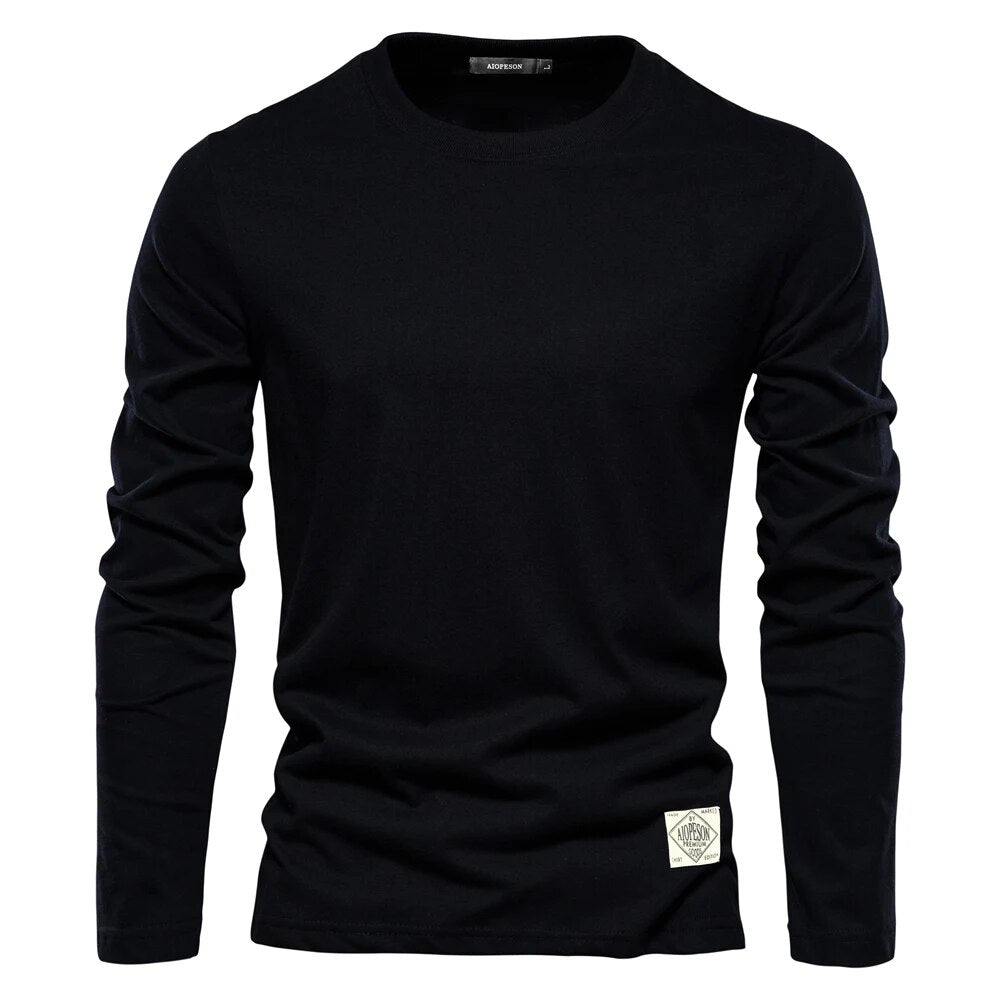 Levi Klassiek T-shirt met Lange Mouwen – 100% Katoen Comfort Fit