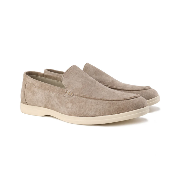 Pier - Men's Loafers – Suede Slip-ons with Comfort Sole