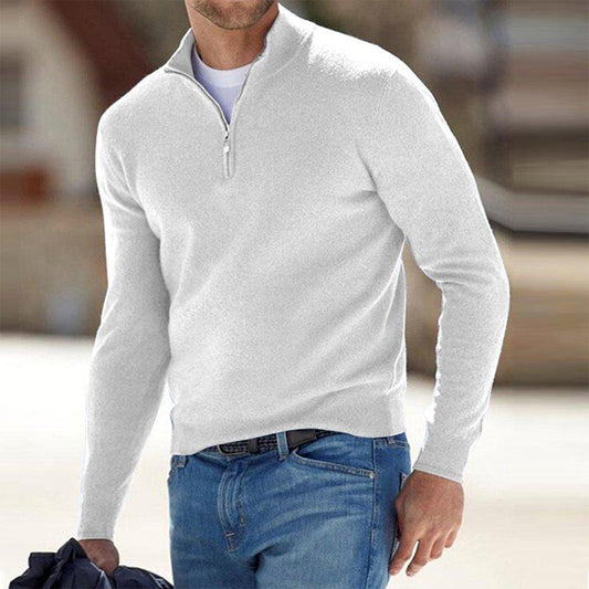 Men's Sweatshirt with Quarter-Zip – Comfortable & Stylish
