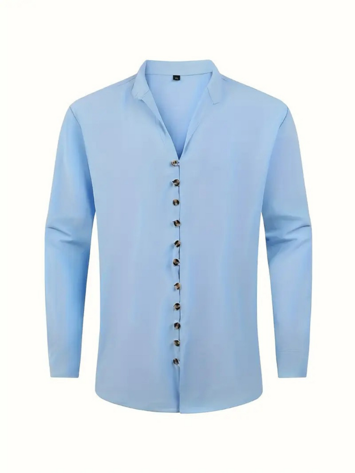 Katoenen linnen overhemd - Marko