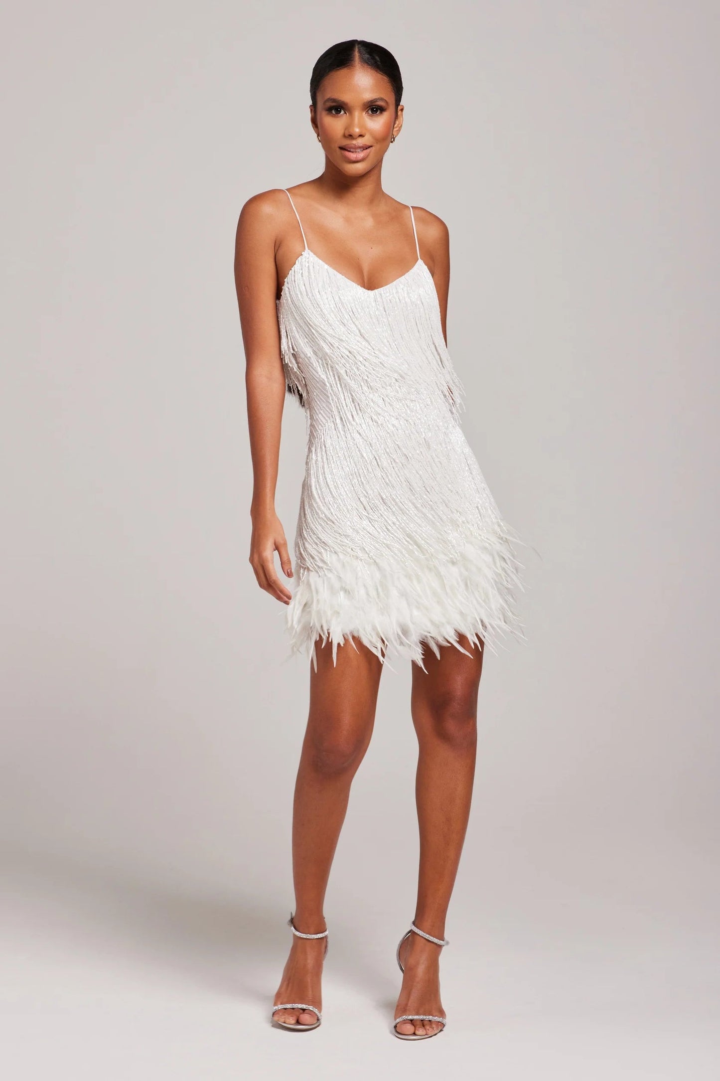 Luna Mini Jurk | Fringe Detail & Party Elegantie