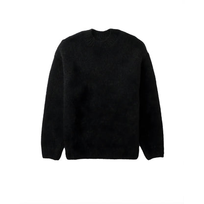 Heren Loose-Fit Gebreide Trui met Lange Mouwen