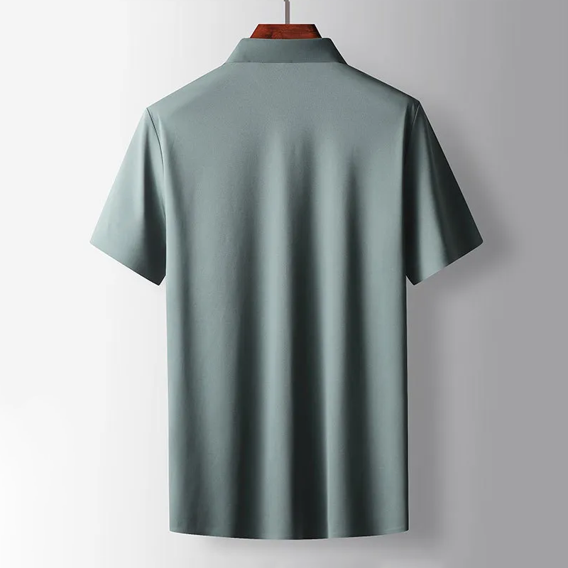Men's Short Sleeve Shirt – Minimalist Casual Shirt – Lightweight Summer Shirt