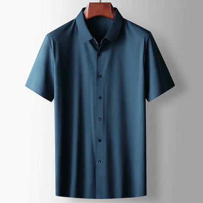 Men's Short Sleeve Shirt – Minimalist Casual Shirt – Lightweight Summer Shirt
