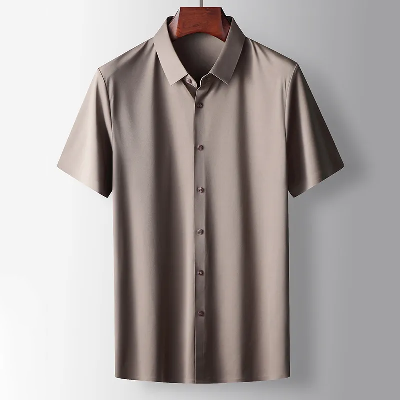 Men's Short Sleeve Shirt – Minimalist Casual Shirt – Lightweight Summer Shirt