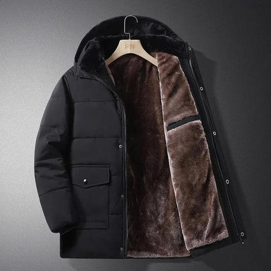 Nordfyr Heren Outdoor Winterjas met Capuchon – Fleece Gevoerd & Waterafstotend