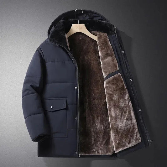 Nordfyr Heren Outdoor Winterjas met Capuchon – Fleece Gevoerd & Waterafstotend