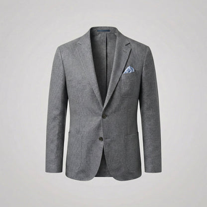 Men's Linen Blazer Slim Fit | Lightweight Summer Blazer with Breathable Comfort