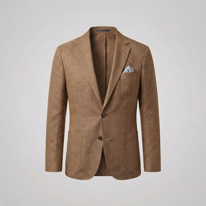 Men's Linen Blazer Slim Fit | Lightweight Summer Blazer with Breathable Comfort
