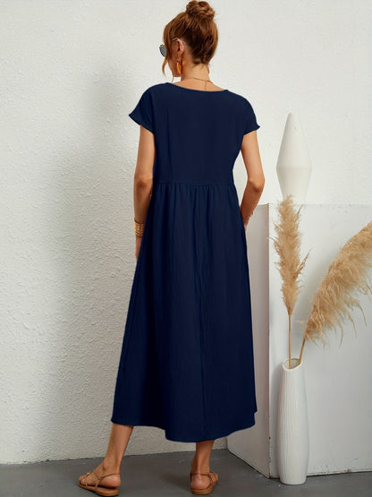 Dames Maxi Jurk | Losse Pasvorm & Comfort Fit | Casual Zomer Jurk